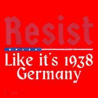 Resist Like Its 1938 Germany Santa Hat thumb 1