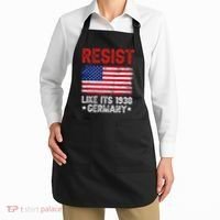 Resist Like Its 1938 Germany Historical Germany USA Flag Apron thumb 2