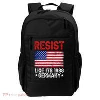 Resist Like Its 1938 Germany Historical Germany USA Flag Backpack thumb 0