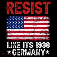 Resist Like Its 1938 Germany Historical Germany USA Flag Coffee Mug thumb 5