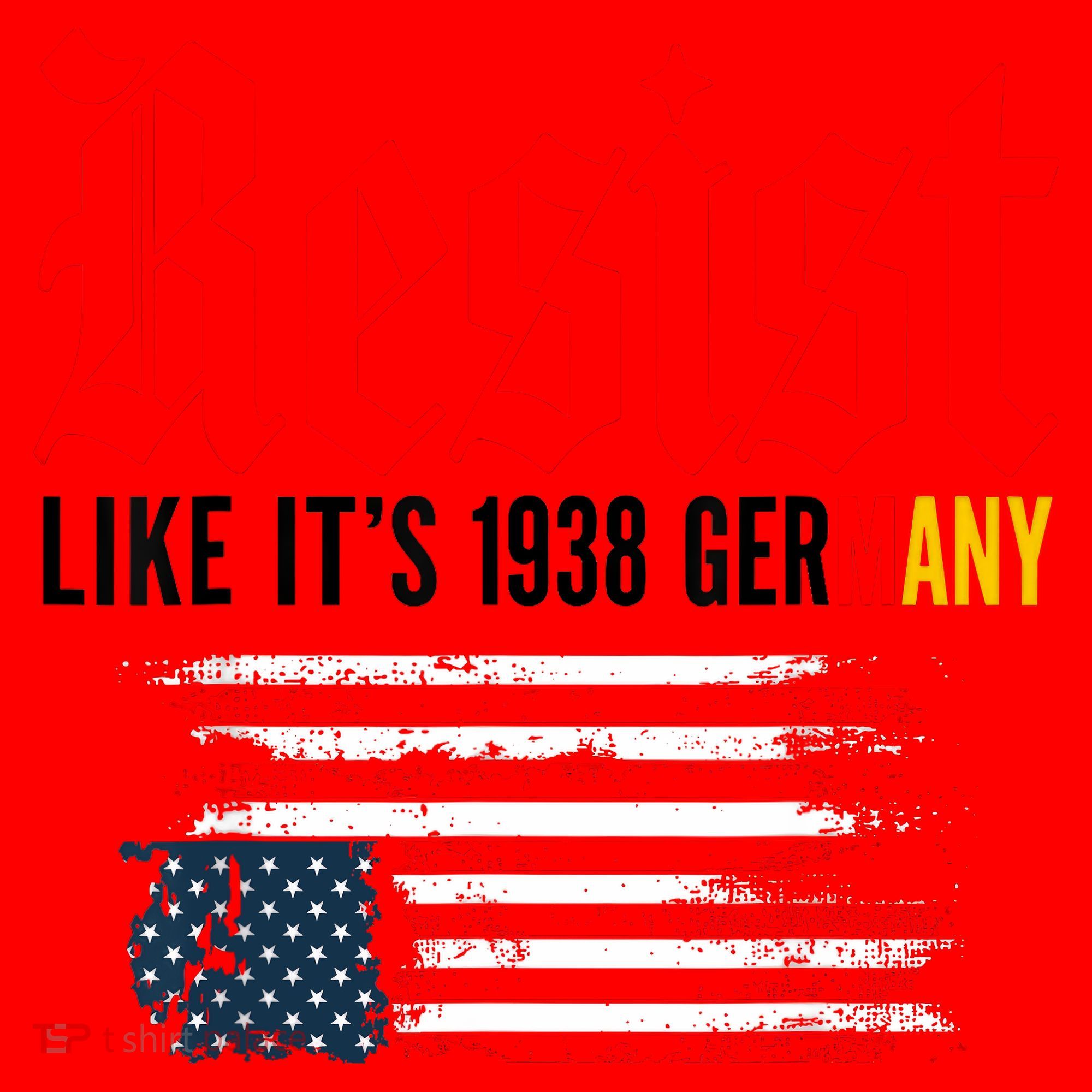Resist Like It's 1938 Germany  Santa Hat