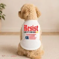Resist Like It's 1938 Germany  Doggie Tank thumb 2