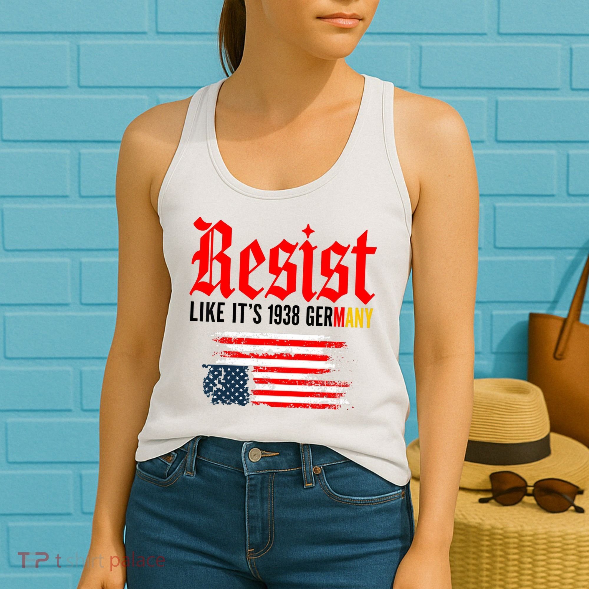 Resist Like It's 1938 Germany  Women's Tank Top