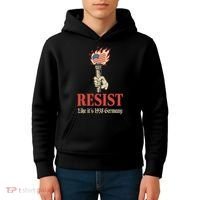 Resist Like Its 1938 Germany Kids Hoodie thumb 4