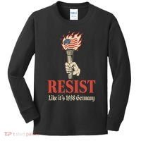 Resist Like Its 1938 Germany Kids Long Sleeve Shirt thumb 0