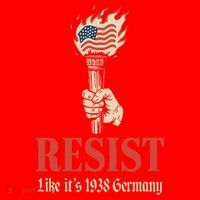 Resist Like Its 1938 Germany Santa Hat thumb 1