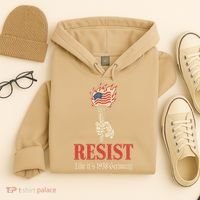 Resist Like Its 1938 Germany Hoodie thumb 4