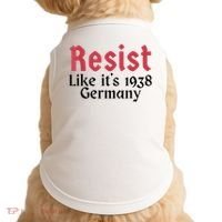 Resist Like It's 1938 Germany Doggie Tank thumb 0