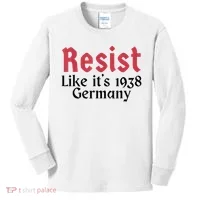 Resist Like It's 1938 Germany Kids Long Sleeve Shirt thumb 0