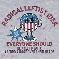 Radical Leftist Idea Everyone Should Women's Sweatshirt thumb 2