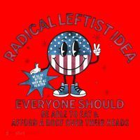 Radical Leftist Idea Everyone Should Santa Hat thumb 1