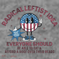 Radical Leftist Idea Everyone Should Toddler Hoodie thumb 2
