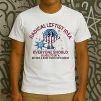 Radical Leftist Idea Everyone Should T-Shirt thumb 3