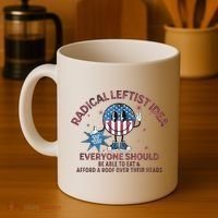 Radical Leftist Idea Everyone Should Coffee Mug thumb 4