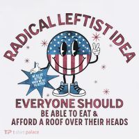 Radical Leftist Idea Everyone Should Women's Long Sleeve Shirt thumb 2