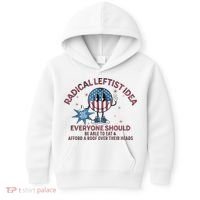 Radical Leftist Idea Everyone Should Kids Hoodie thumb 0