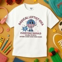 Radical Leftist Idea Everyone Should Kids T-Shirt thumb 3