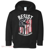 Resist Like Its 1938 Germany Toddler Hoodie thumb 0