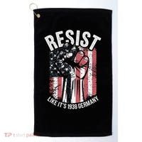 Resist Like Its 1938 Germany Golf Towel thumb 0