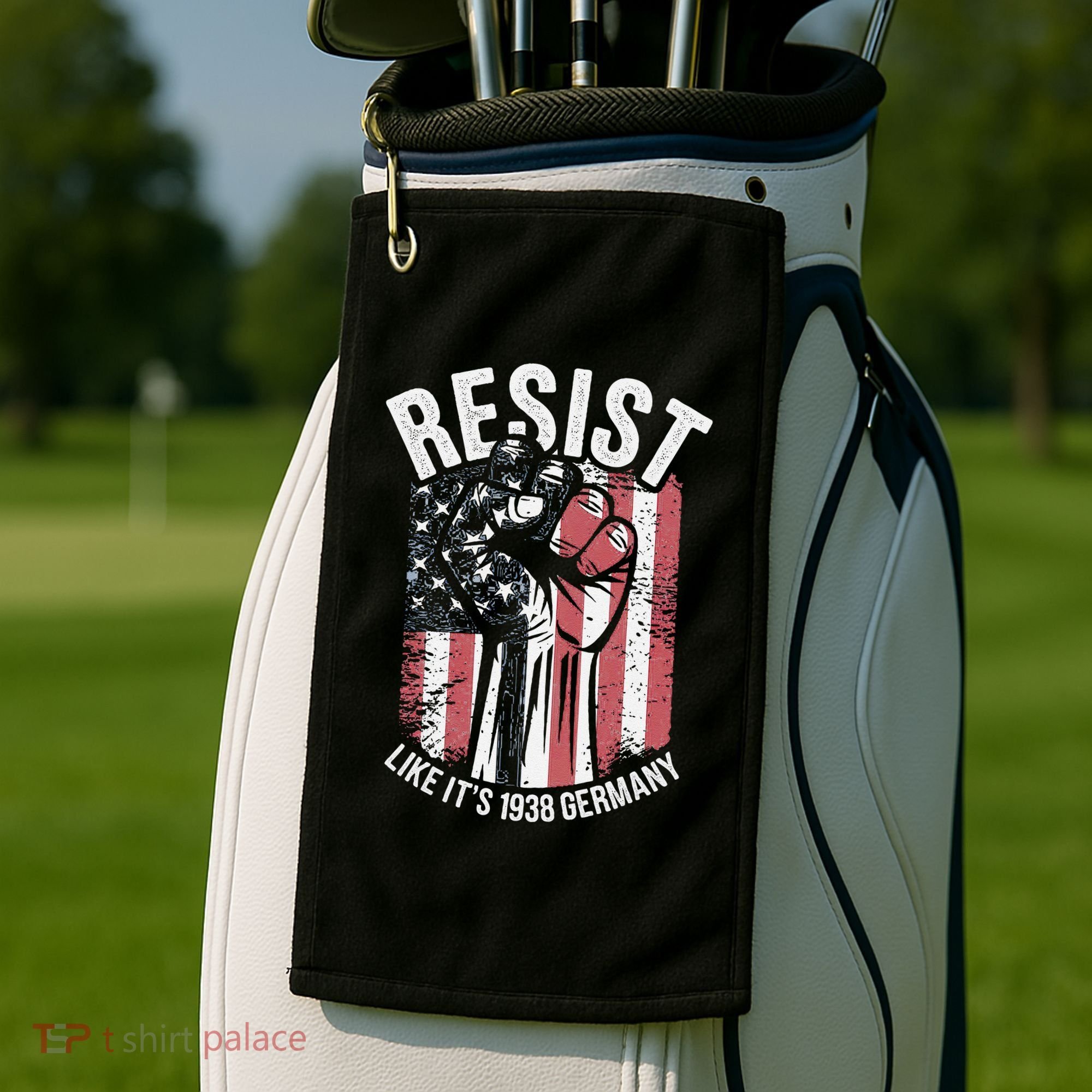 Resist Like Its 1938 Germany Golf Towel