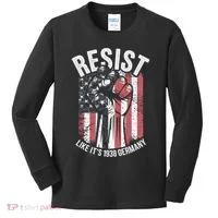 Resist Like Its 1938 Germany Kids Long Sleeve Shirt thumb 0