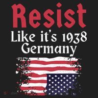Resist Like It's 1938 Germany Women's Sweatshirt thumb 2