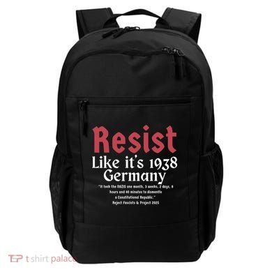 Resist Like It's 1938 Germany Backpack