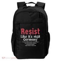 Resist Like It's 1938 Germany Backpack thumb 0