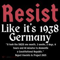 Resist Like It's 1938 Germany Coaster thumb 2