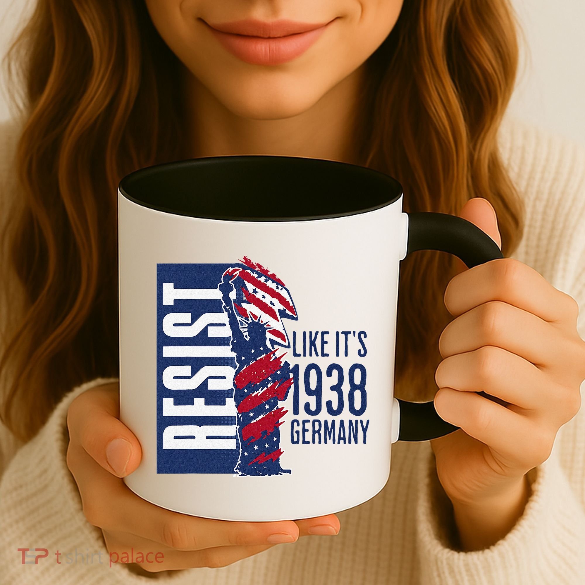 Resist Like Its 1938 Germany Reject Fascists  Project Coffee Mug