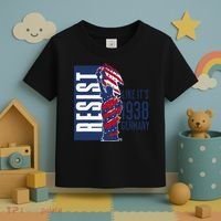 Resist Like Its 1938 Germany Reject Fascists  Project Toddler T-Shirt thumb 3