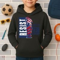Resist Like Its 1938 Germany Reject Fascists  Project Kids Hoodie thumb 2