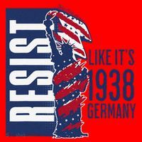 Resist Like Its 1938 Germany Reject Fascists  Project Santa Hat thumb 1