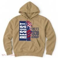 Resist Like Its 1938 Germany Reject Fascists  Project Hoodie thumb 0