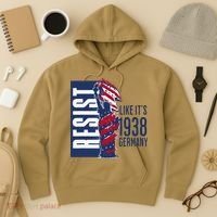 Resist Like Its 1938 Germany Reject Fascists  Project Hoodie thumb 3