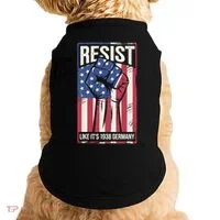 Resist Like Its 1938 Germany Doggie Tank thumb 0