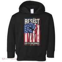 Resist Like Its 1938 Germany Toddler Hoodie thumb 0