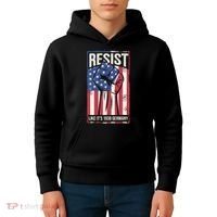 Resist Like Its 1938 Germany Kids Hoodie thumb 4