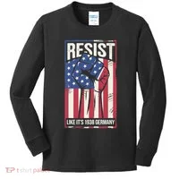 Resist Like Its 1938 Germany Kids Long Sleeve Shirt thumb 0