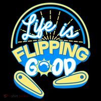 Retro Life Is Flipping Good Pinball Game Fan Coffee Mug thumb 5
