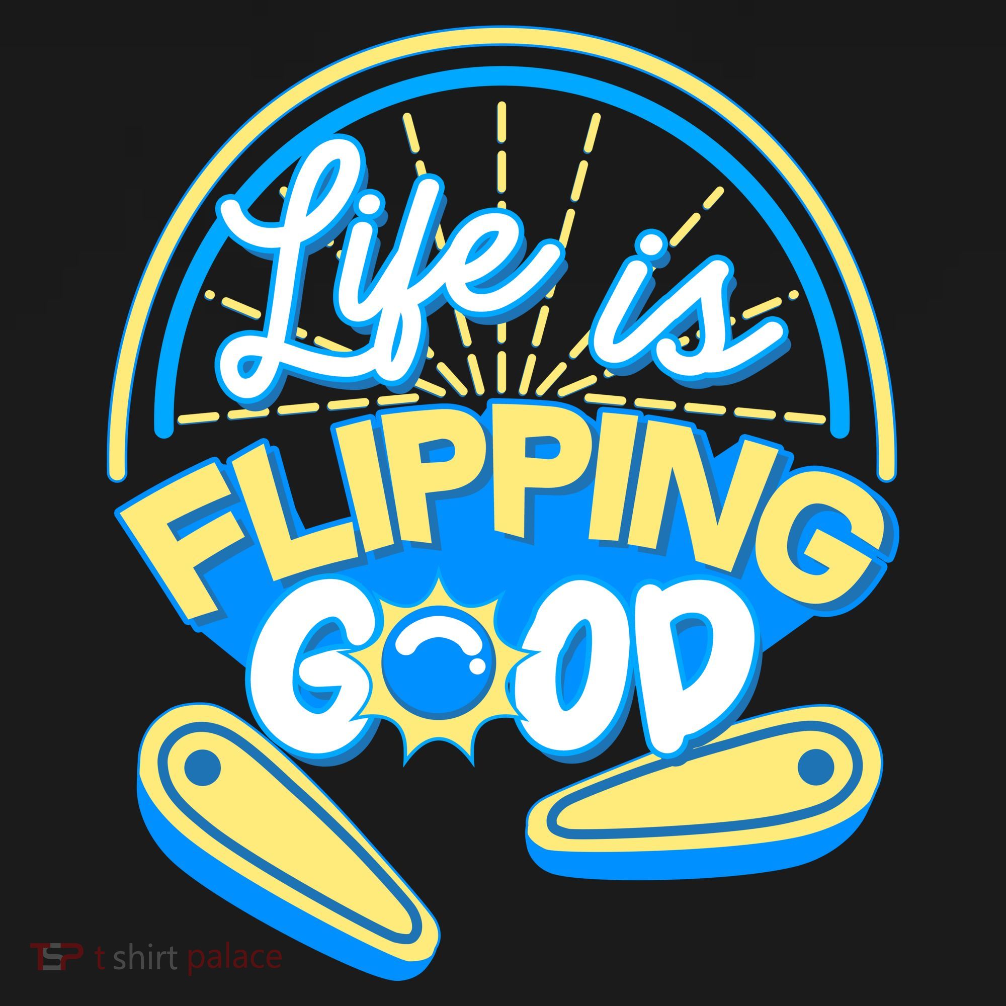 Retro Life Is Flipping Good Pinball Game Fan Women's Hoodie