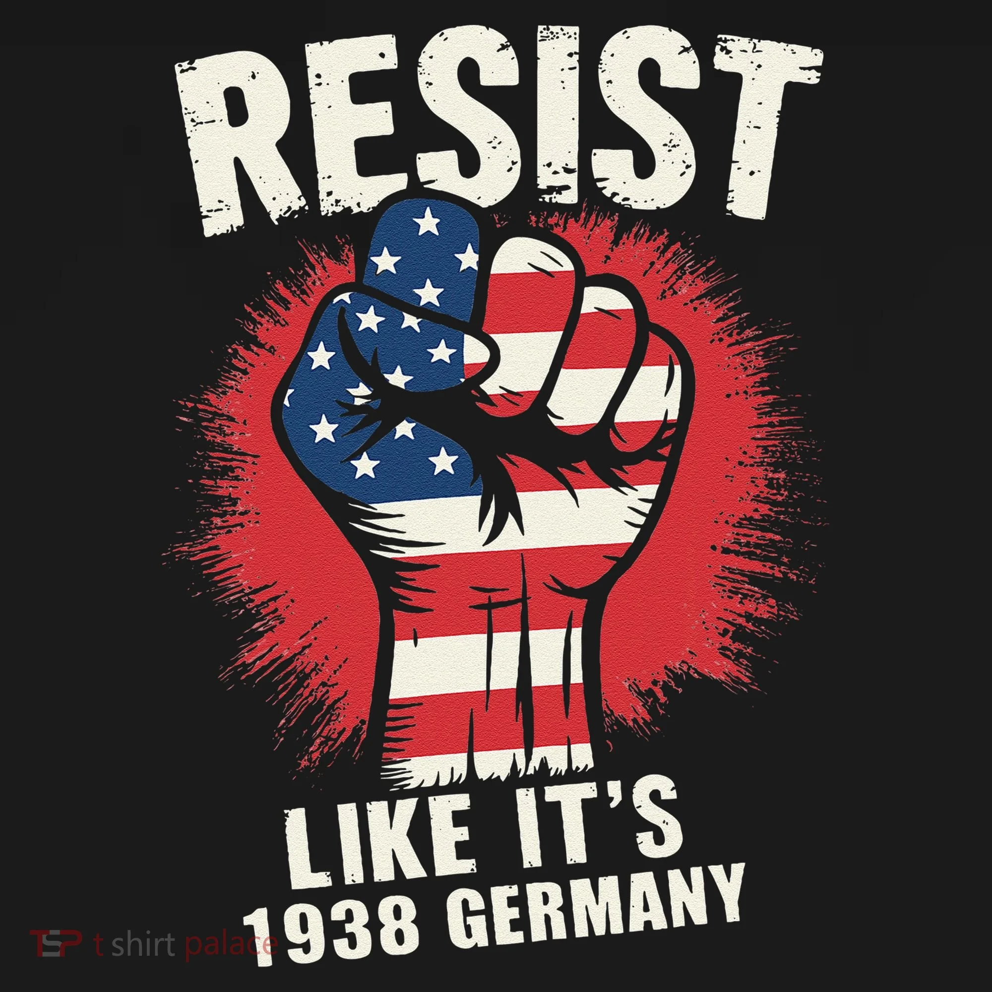 Resist Like Its 1938 Germany Ornament
