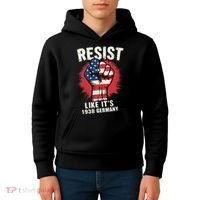 Resist Like Its 1938 Germany Kids Hoodie thumb 4