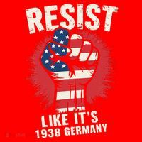 Resist Like Its 1938 Germany Santa Hat thumb 1