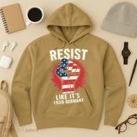 Resist Like Its 1938 Germany Hoodie thumb 3