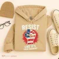 Resist Like Its 1938 Germany Hoodie thumb 4