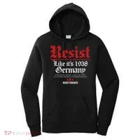 Resist Like It's 1938 Germany Women's Hoodie thumb 0
