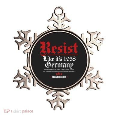 Resist Like It's 1938 Germany Ornament