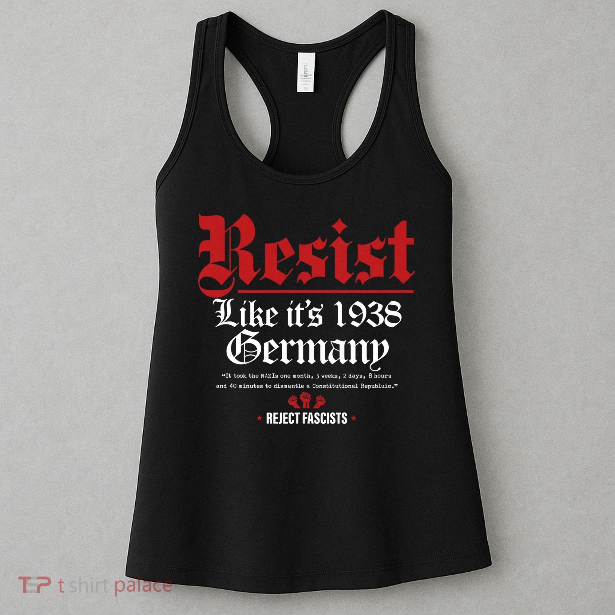 Resist Like It's 1938 Germany Women's Tank Top