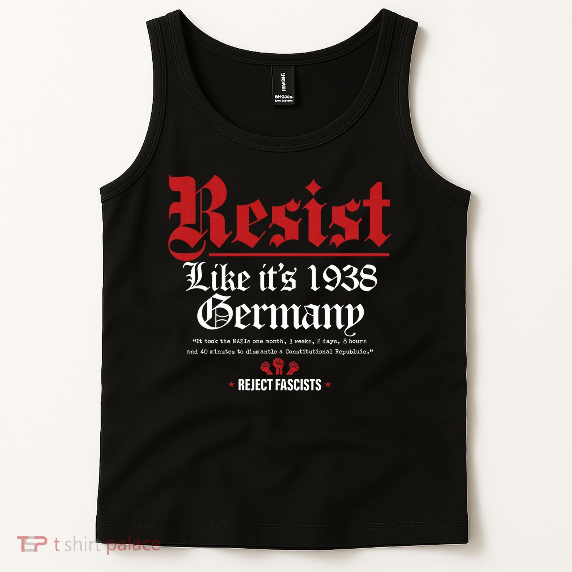 Resist Like It's 1938 Germany Tank Top